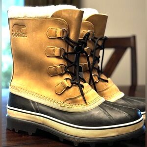 Sorel men’s caribou waterproof boot size 14 NWT